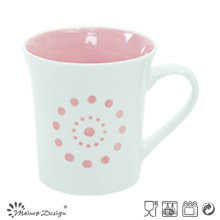 11oz taza de color brillante porcelana con precio barato